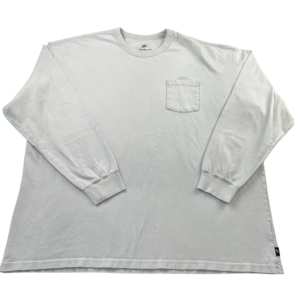 Nike Men's Sportswear Premium Essentials Long-Sleeve Pocket T-shirt size XXL